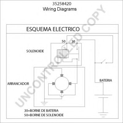 PRESTOLITE ELECTRIC 35258420