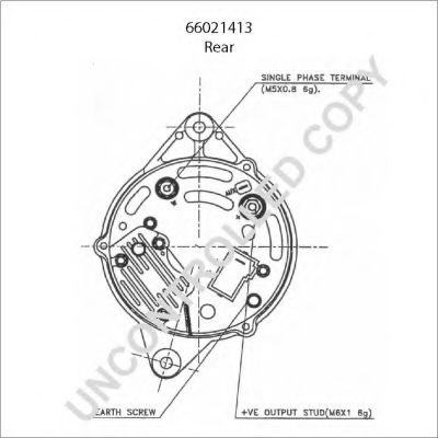 Генератор PRESTOLITE ELECTRIC 66021413 Генератор PRESTOLITE ELECTRIC 66021413