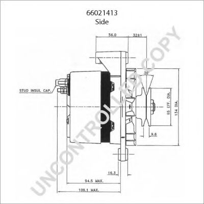 Генератор PRESTOLITE ELECTRIC 66021413 Генератор PRESTOLITE ELECTRIC 66021413