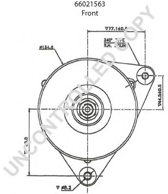 Генератор PRESTOLITE ELECTRIC 66021563 Генератор PRESTOLITE ELECTRIC 66021563