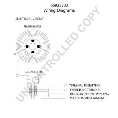 PRESTOLITE ELECTRIC 66925303