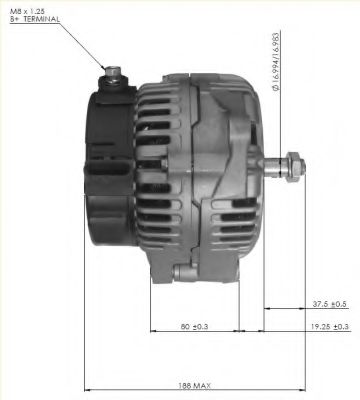 PRESTOLITE ELECTRIC 860713GB