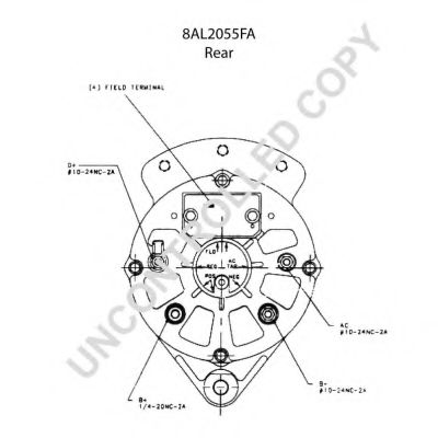 Генератор PRESTOLITE ELECTRIC 8AL2055FA Генератор PRESTOLITE ELECTRIC 8AL2055FA