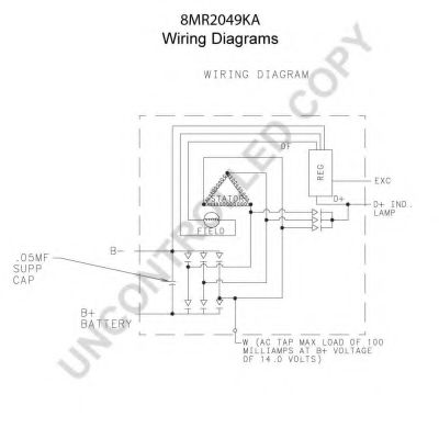 PRESTOLITE ELECTRIC 8MR2049KA