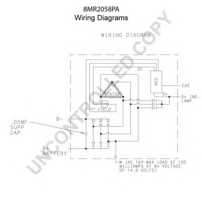 PRESTOLITE ELECTRIC 8MR2058PA