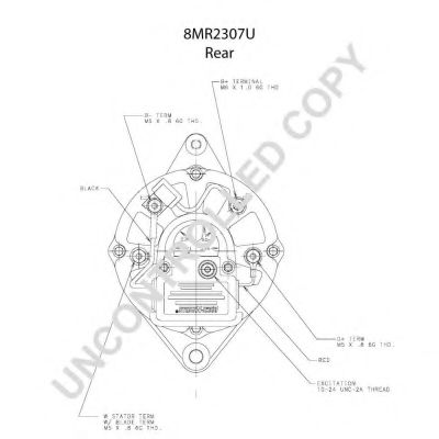 Генератор PRESTOLITE ELECTRIC 8MR2307U Генератор PRESTOLITE ELECTRIC 8MR2307U