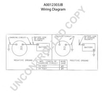 PRESTOLITE ELECTRIC A0012303JB