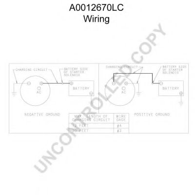 PRESTOLITE ELECTRIC A0012670LC