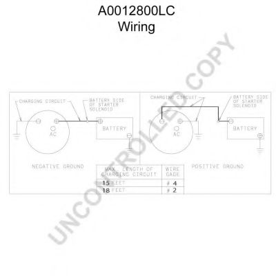 PRESTOLITE ELECTRIC A0012800LC