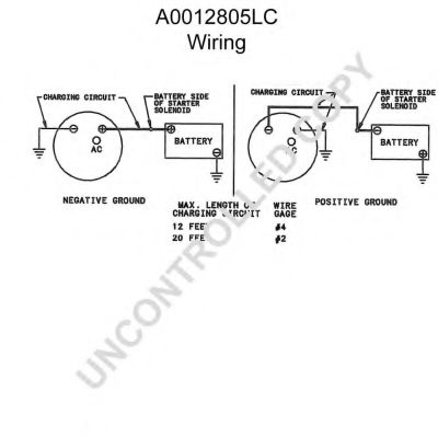 PRESTOLITE ELECTRIC A0012805LC