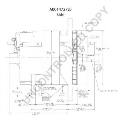 Генератор PRESTOLITE ELECTRIC A0014727JB Генератор PRESTOLITE ELECTRIC A0014727JB