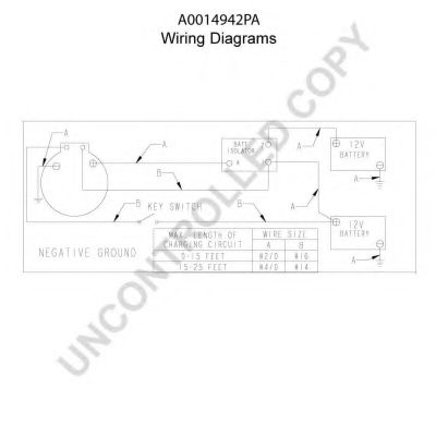 PRESTOLITE ELECTRIC A0014942PA