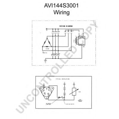 PRESTOLITE ELECTRIC AVI144S3001