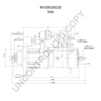 Стартер PRESTOLITE ELECTRIC M105R2002SE Стартер PRESTOLITE ELECTRIC M105R2002SE