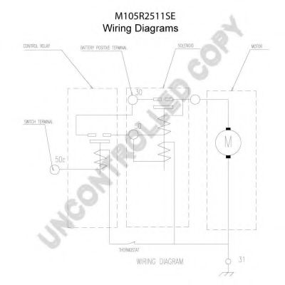 PRESTOLITE ELECTRIC M105R2511SE