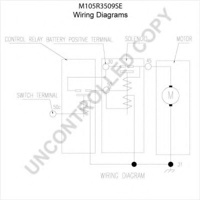 PRESTOLITE ELECTRIC M105R3509SE