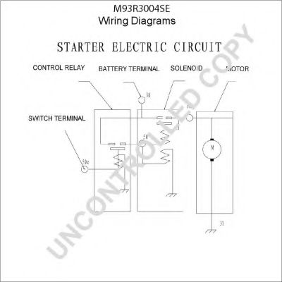 PRESTOLITE ELECTRIC M93R3004SE