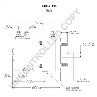 PRESTOLITE ELECTRIC MBJ-6304