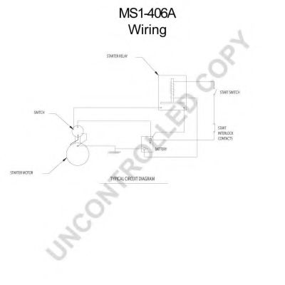 PRESTOLITE ELECTRIC MS1-406A