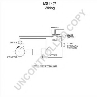 PRESTOLITE ELECTRIC MS1-407A