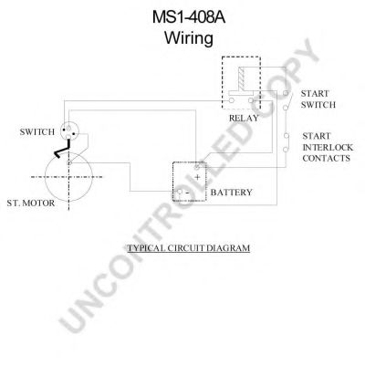 PRESTOLITE ELECTRIC MS1-408A