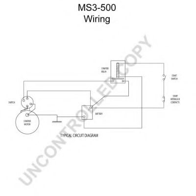 PRESTOLITE ELECTRIC MS3-500
