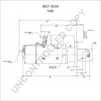 PRESTOLITE ELECTRIC MS7-303A