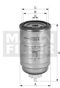 MANN-FILTER WK 965 x