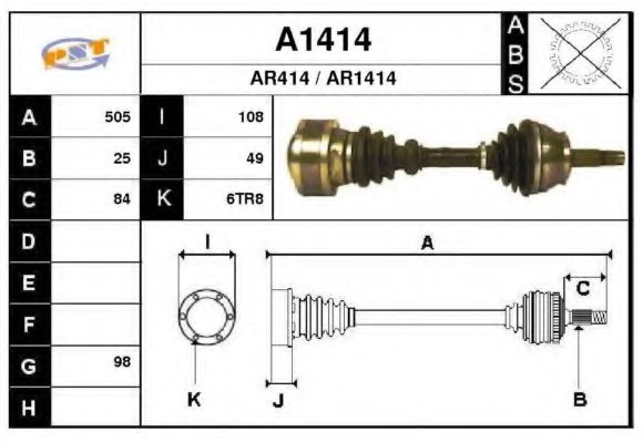 SNRA A1414