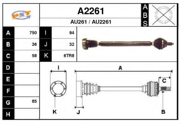 SNRA A2261