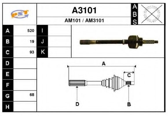 SNRA A3101