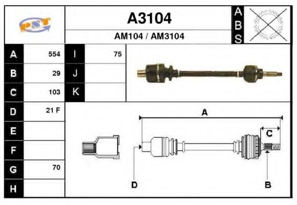 SNRA A3104