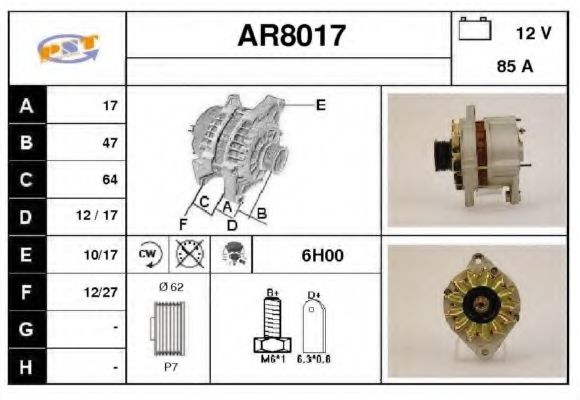 SNRA AR8017