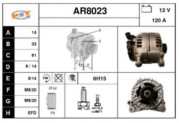 SNRA AR8023