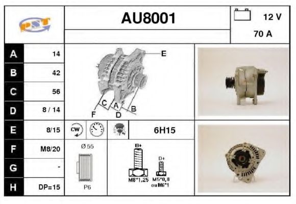 SNRA AU8001