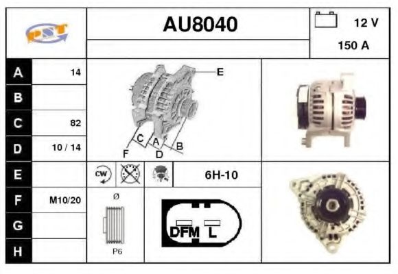 SNRA AU8040