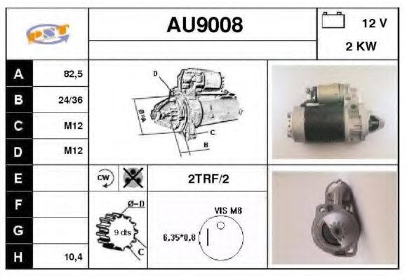 SNRA AU9008