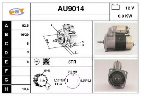 SNRA AU9014