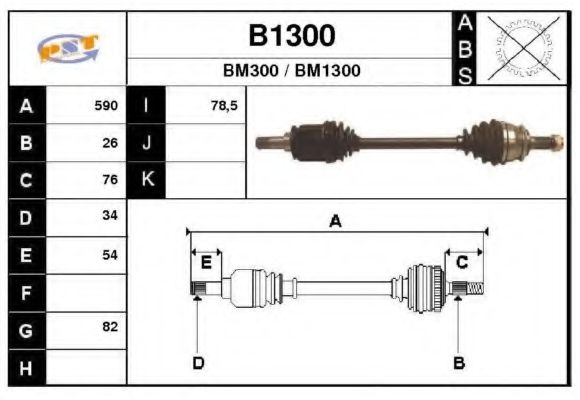 SNRA B1300