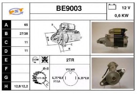 SNRA BE9003