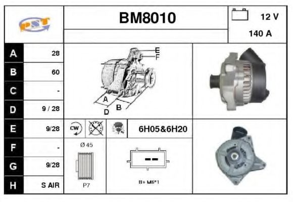 SNRA BM8010