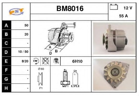 SNRA BM8016