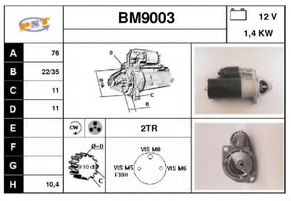 SNRA BM9003