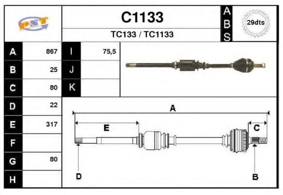 SNRA C1133