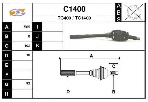 SNRA C1400
