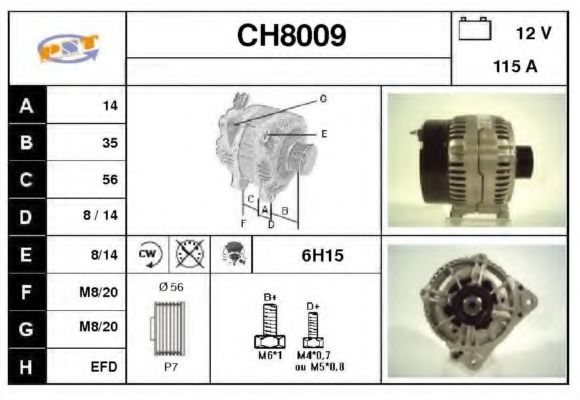 SNRA CH8009