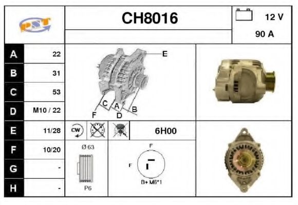 SNRA CH8016