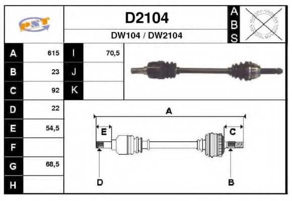 SNRA D2104