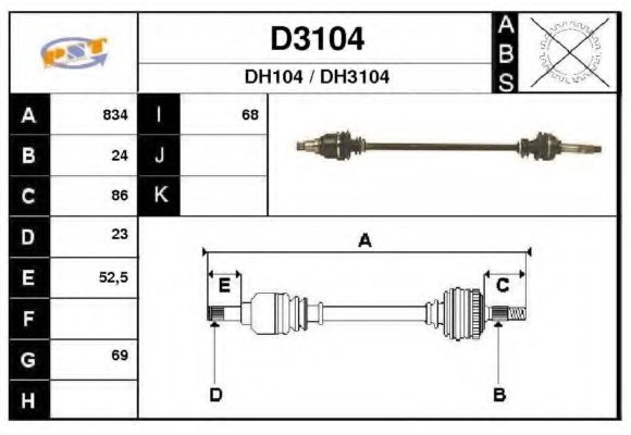 SNRA D3104