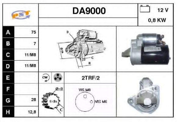 SNRA DA9000